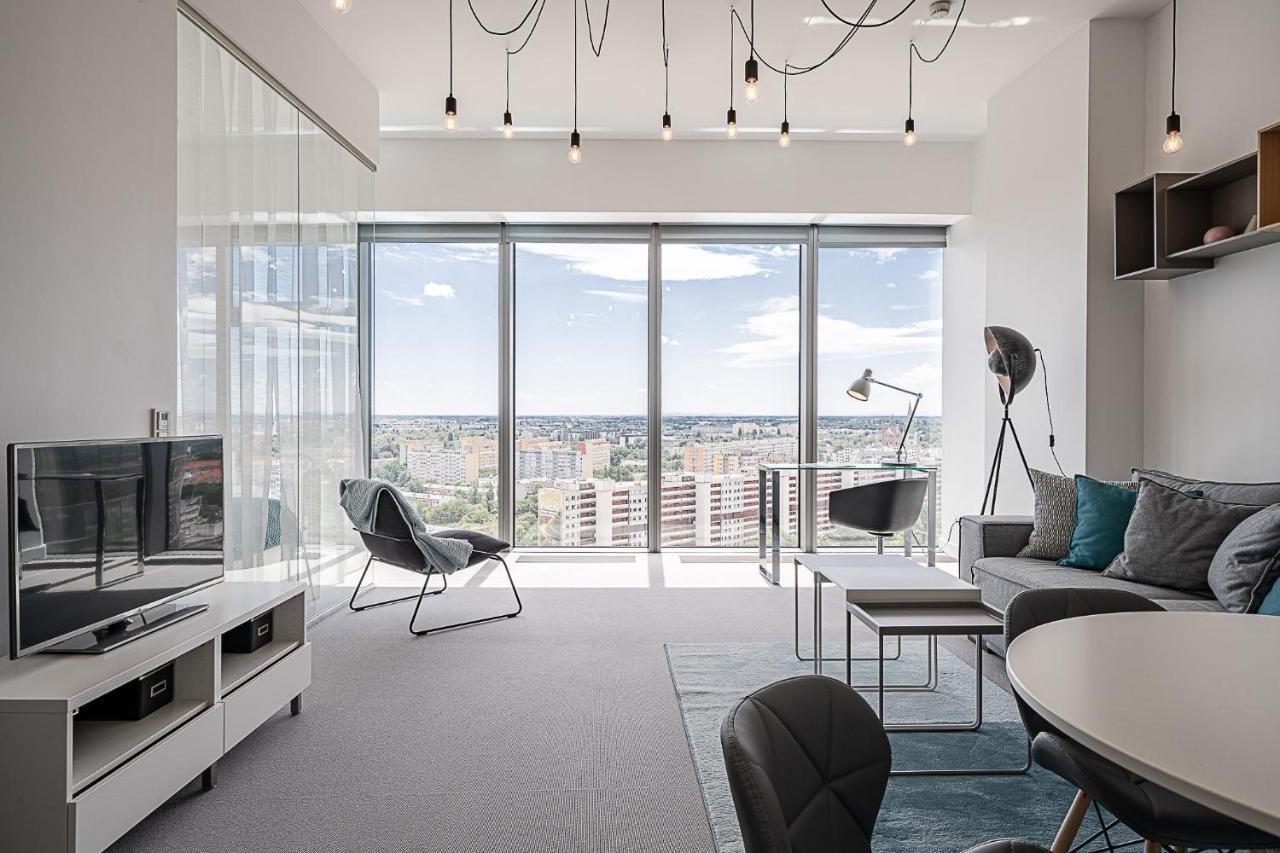 Rentplanet - Apartament Sky Tower Breslavia Exterior foto