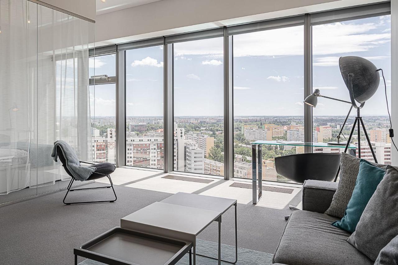 Rentplanet - Apartament Sky Tower Breslavia Exterior foto